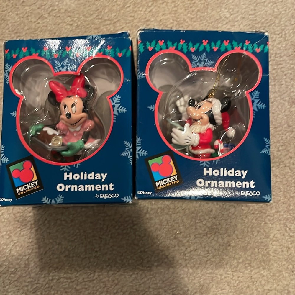 Mickey Unlimited Holiday Ornaments